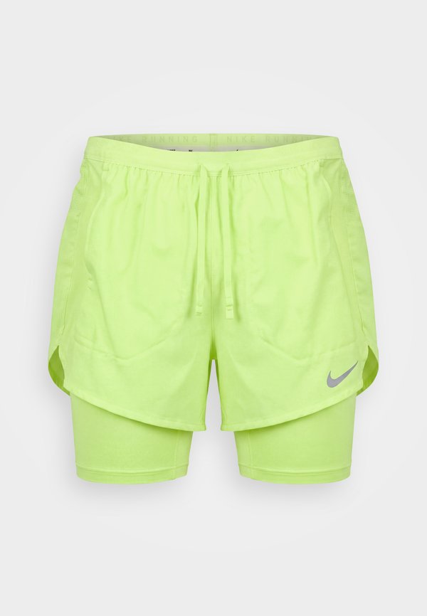 Nike Performance STRIDE HYBRID - 2-in-1 shorts - volt ice