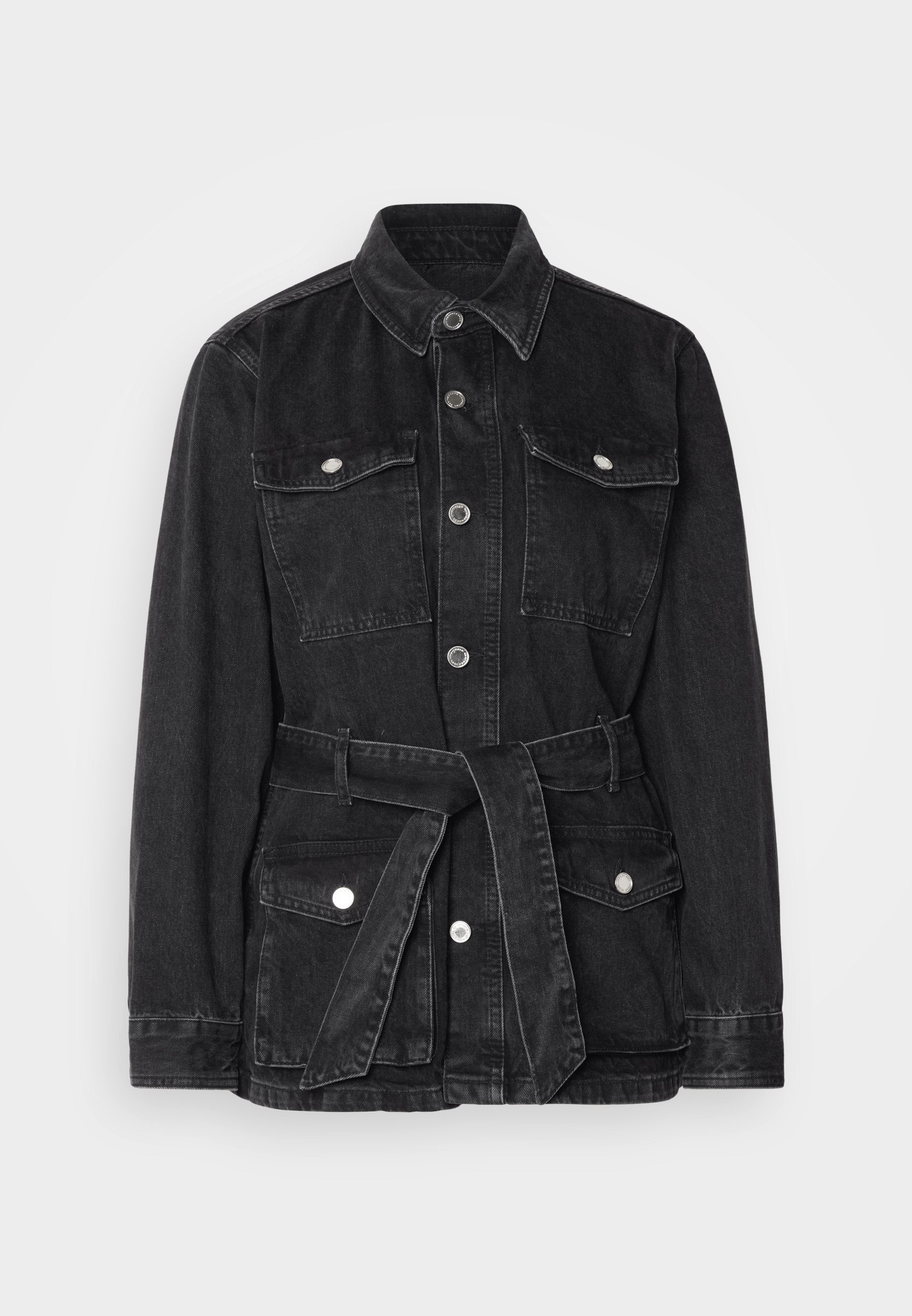 Scotch & Soda WORKED OUT CARGO JACKET WITH BELT