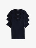 Tommy Hilfiger SIGNATURE CTN ESS 3PACK SS TEE - Undershirt - des sky/des sky/des sky