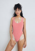 Good American GINGHAM KHLOE ONE PIECE