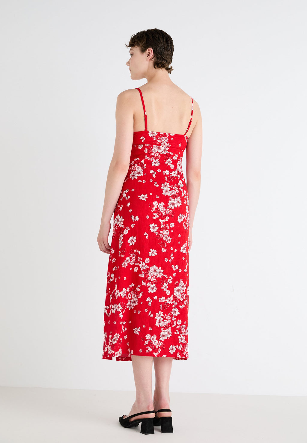 Gina Tricot TEXTURED MIDI DESS