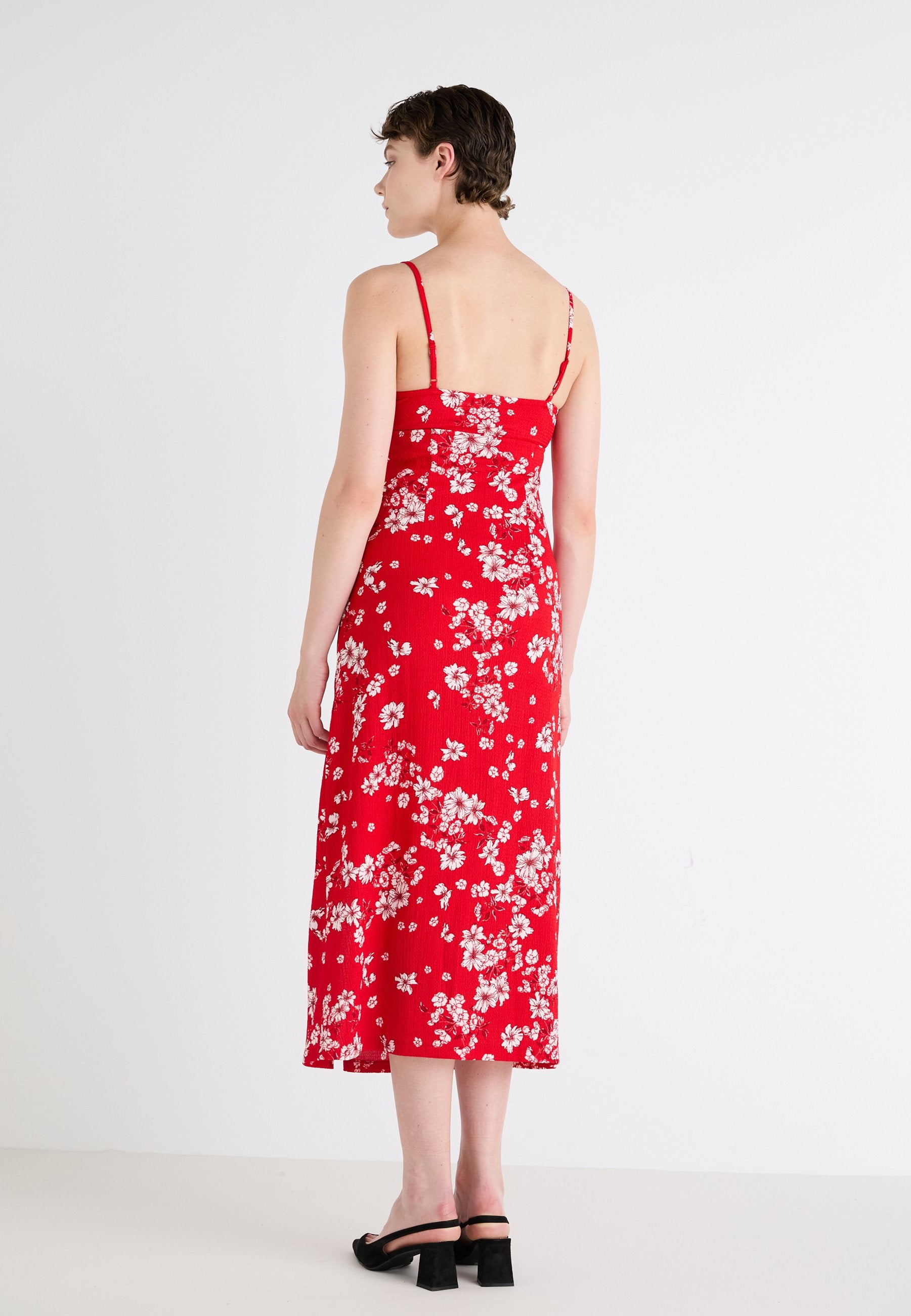 Gina Tricot TEXTURED MIDI DESS