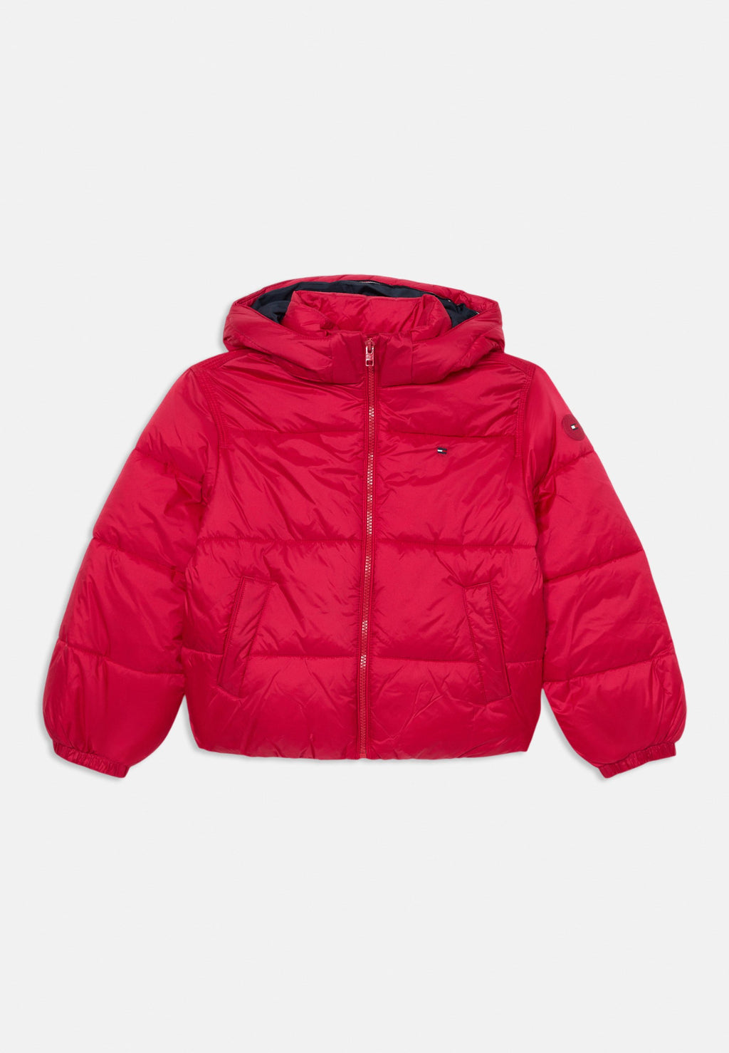 HOODED SHINY PUFFER UNISEX Media 1