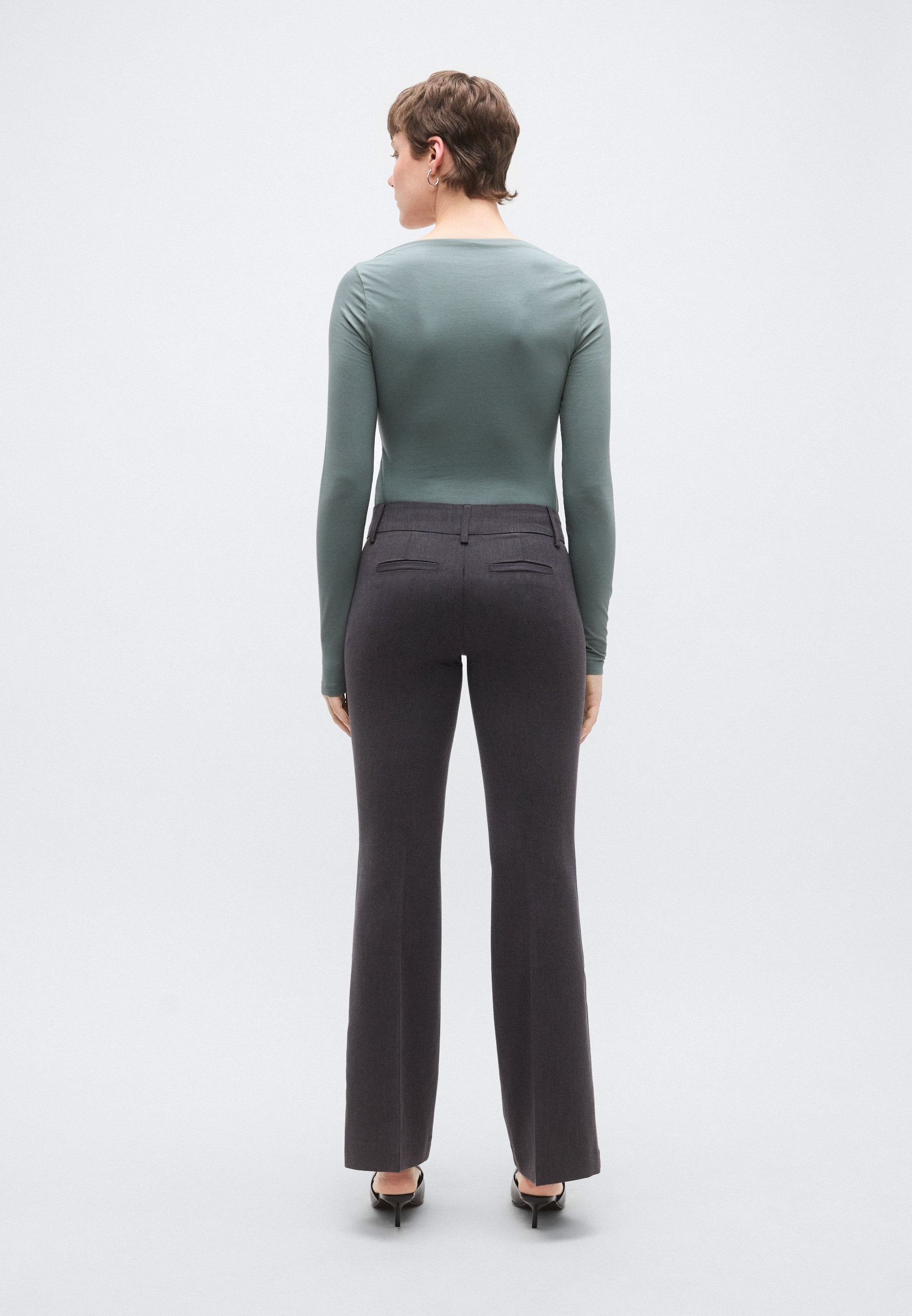 Gina Tricot Tall LOW BOOTCUT TROUSERS