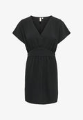 ONLY DRESS ONLMETTE SHORT DRESS - Day dress - black