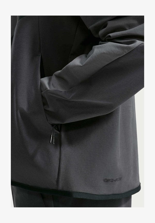 Nike Sportswear M NK TECH SHORI KNIT WR FZ JKT - Training jacket - iron grey anthracite black