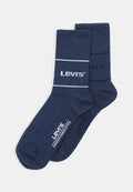 Levi's® SHORT CUT LOGO SPORT UNISEX 2 PACK - Socks - denim
