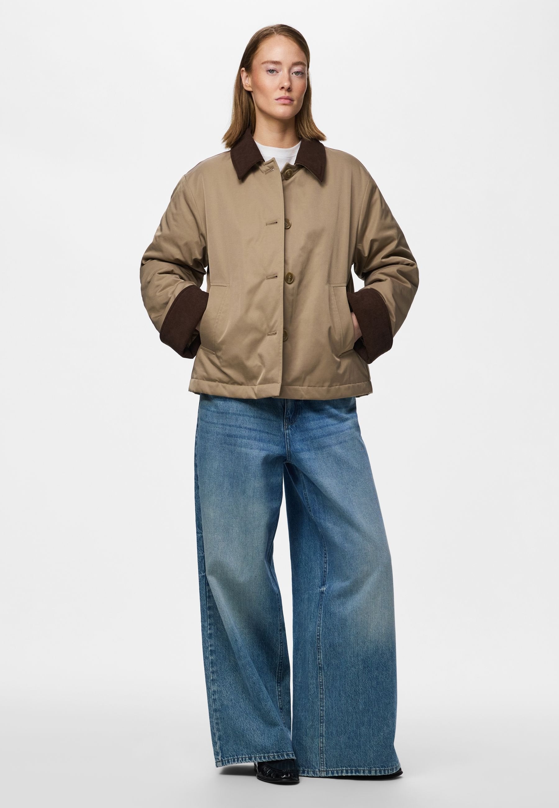 Pieces PCJORMA SHORT PADDED JACKET