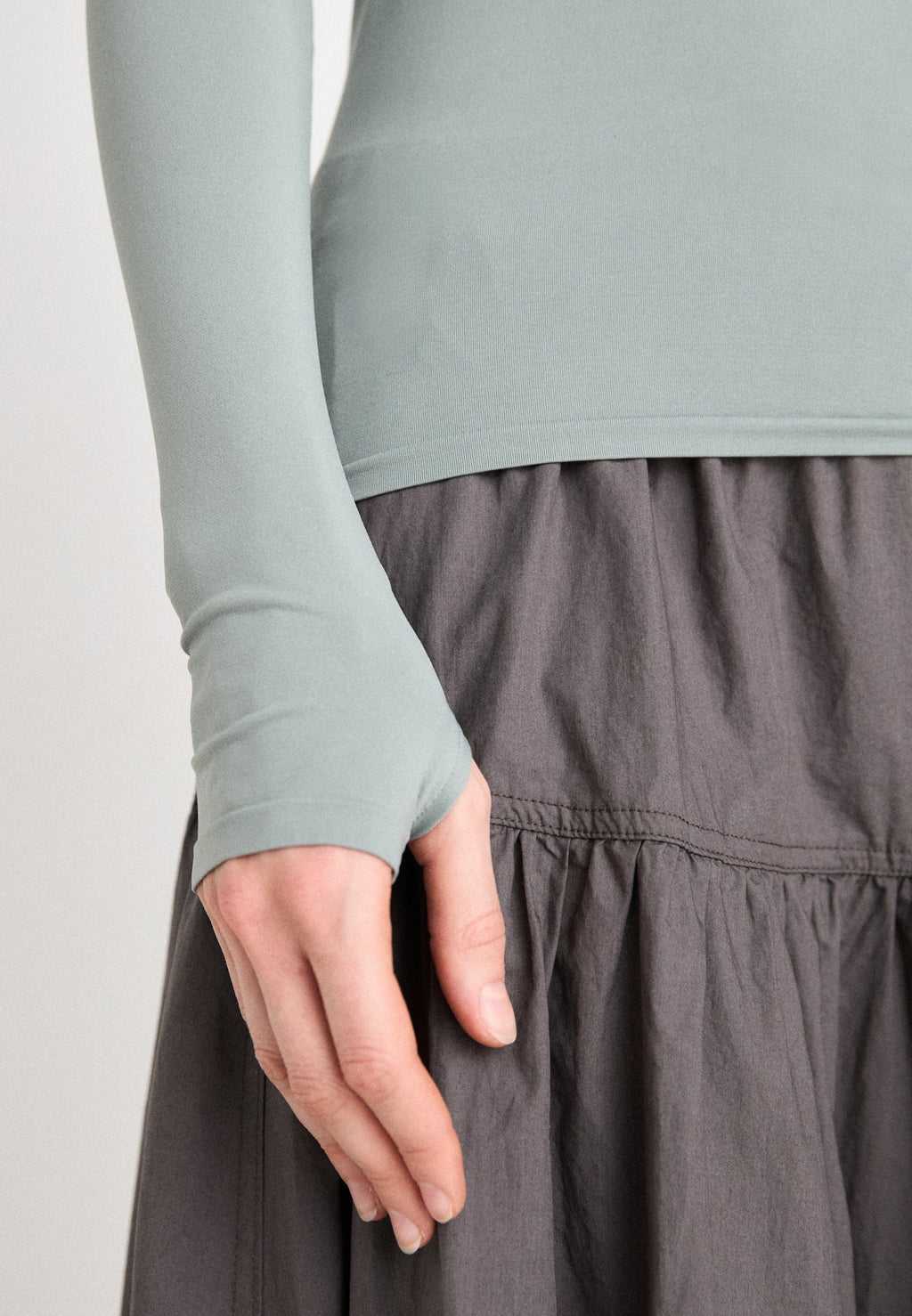 Weekday OPEN BACK SEAMLESS LONGSLEEVE