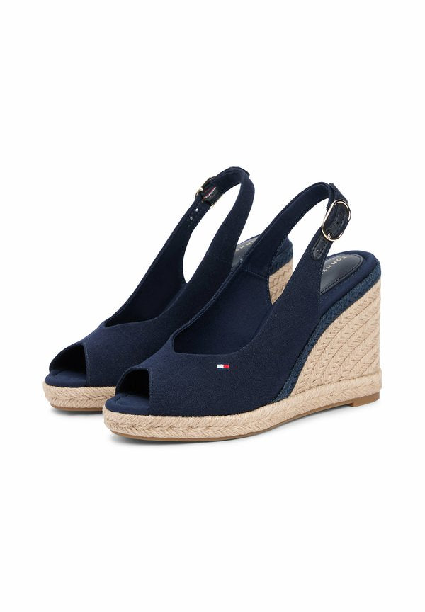 Tommy Hilfiger HEMP SLINGBACK WEDGE ESPADRILLES