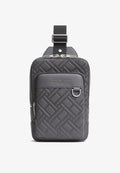 Tommy Hilfiger SLINGPACK - Cross body bag - dark grey