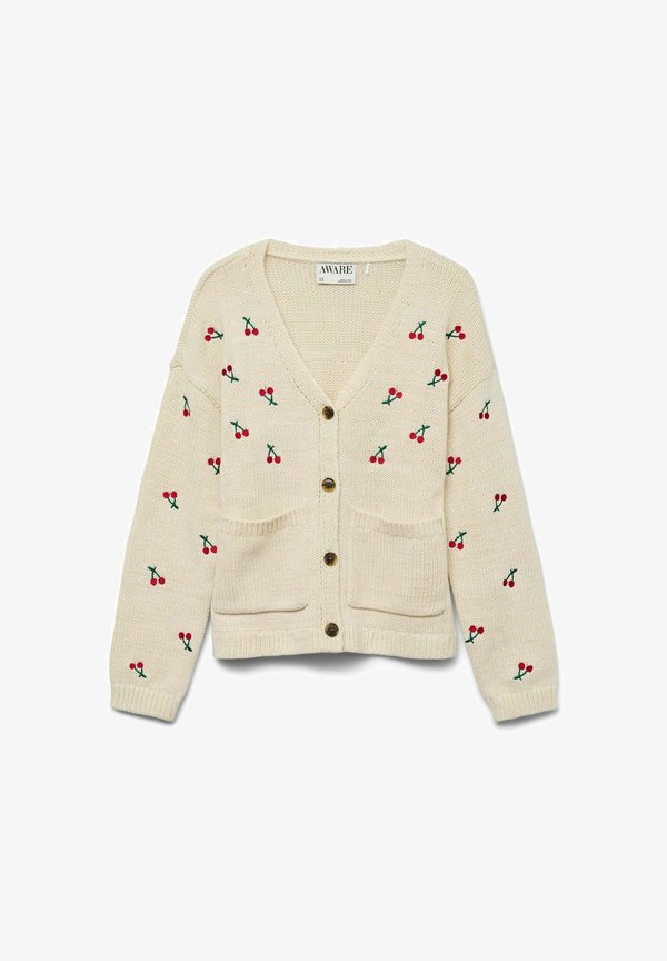 Vero Moda Knitted AWVALLEY Knit - Cardigan - birch