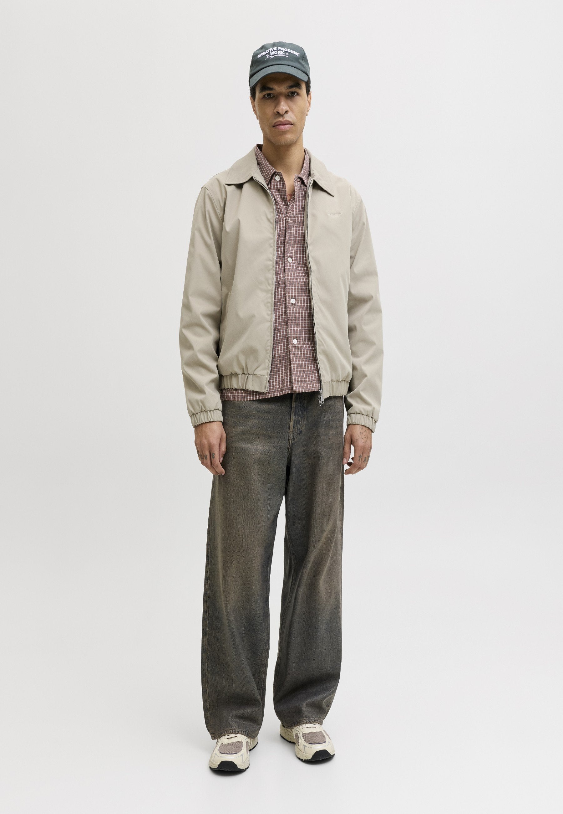 Jack & Jones JORCATSKILLS HARRINGTON JACKET