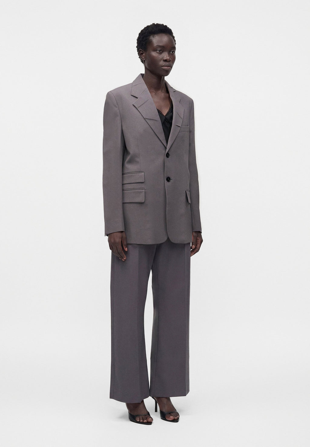 Victoria Beckham STEP COLLAR TAILORED JACKET