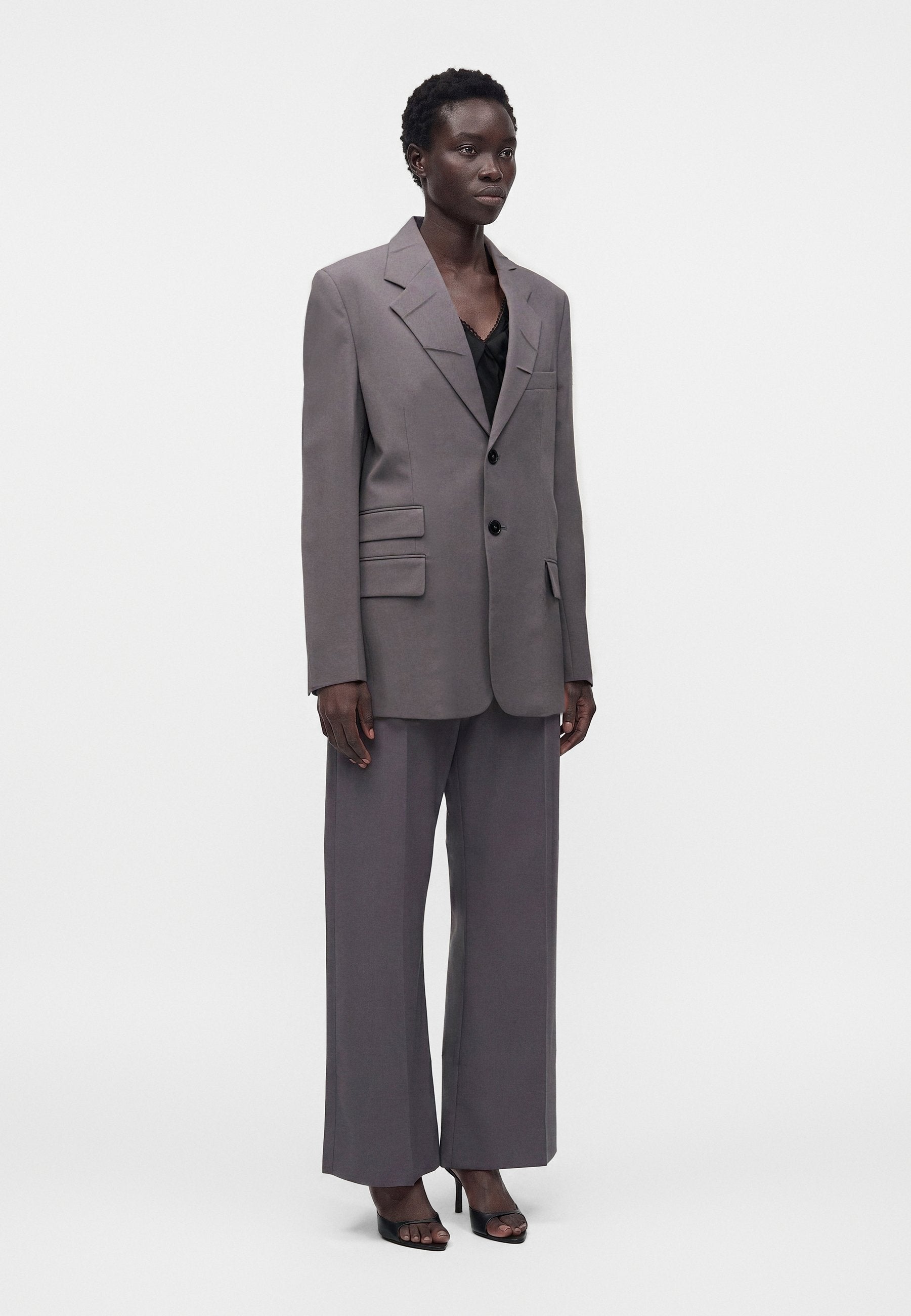 Victoria Beckham STEP COLLAR TAILORED JACKET