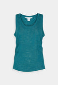 Athleta BREEZY RUCHED CROPPED TANK