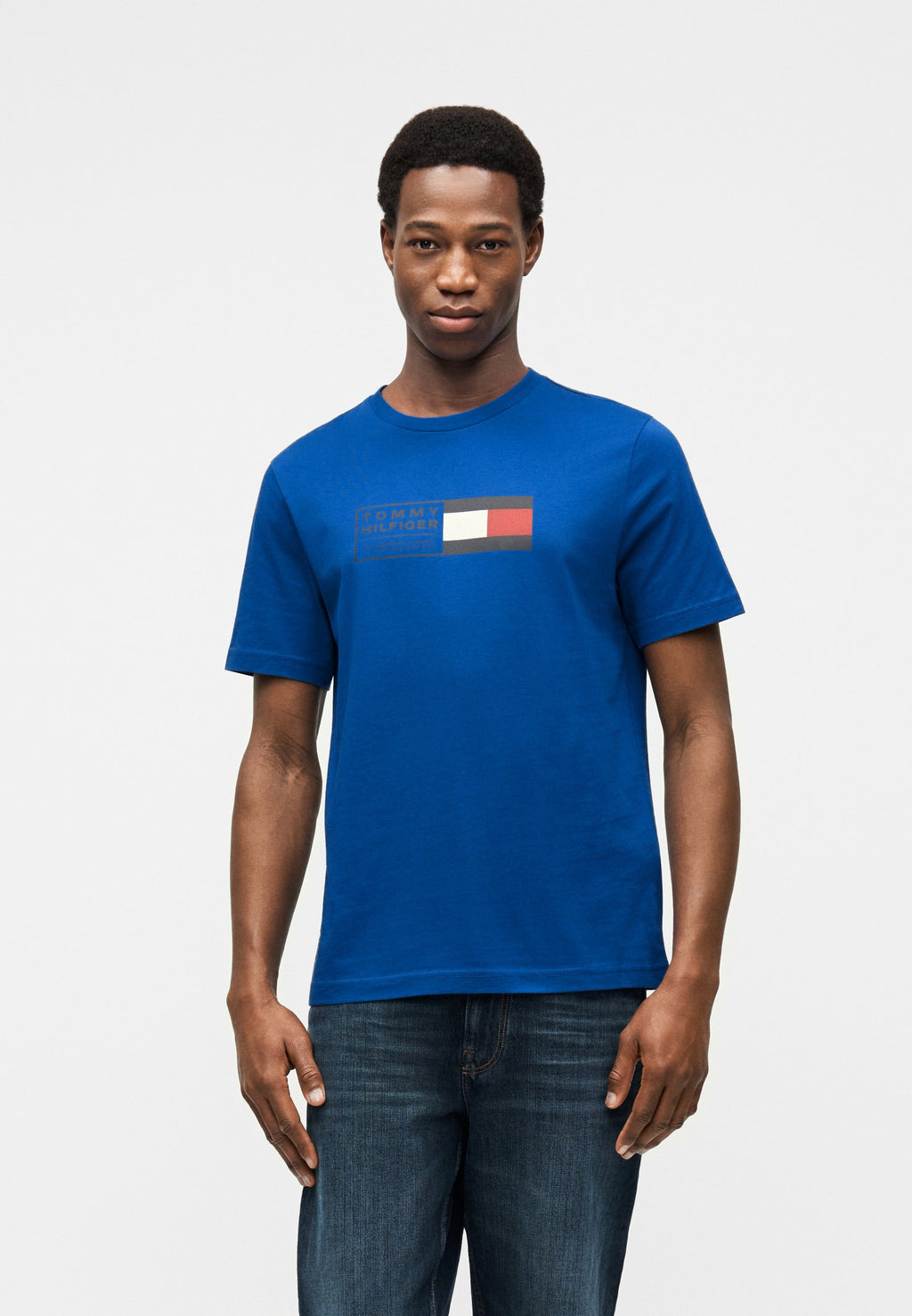 LOGO JERSEY CREW NECK T-SHIRT Media 3