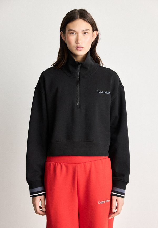 Calvin Klein SPORT ZIP SWEATER WITH GRAPHIC
