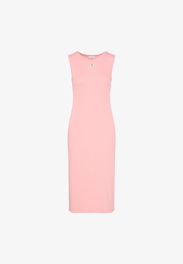 Calvin Klein Jeans LABEL - Day dress - light red