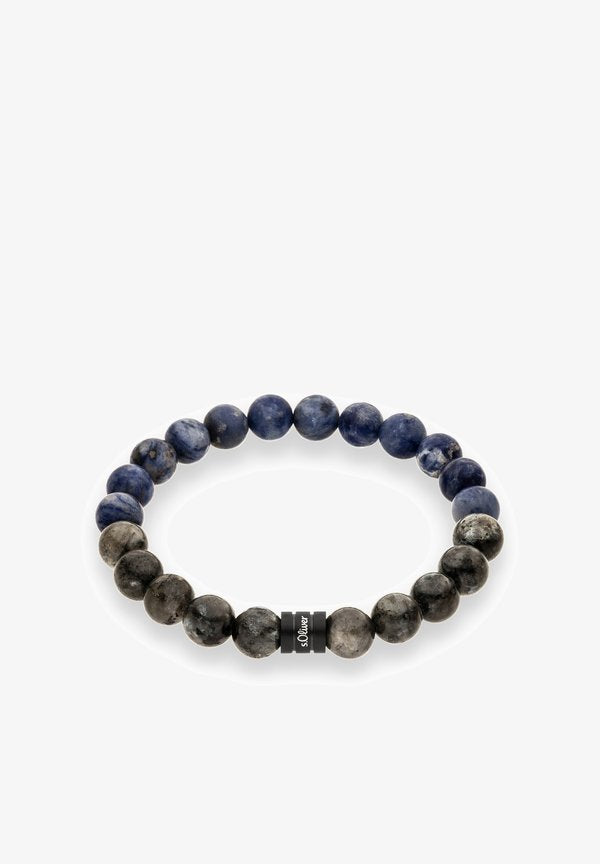 s.Oliver BEADS - Bracelet - blau