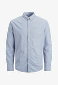 Jack & Jones BASIC LANGARM BUSINESS  - Shirt - blau