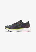Puma Road running shoes - puma black lime pow poison pink