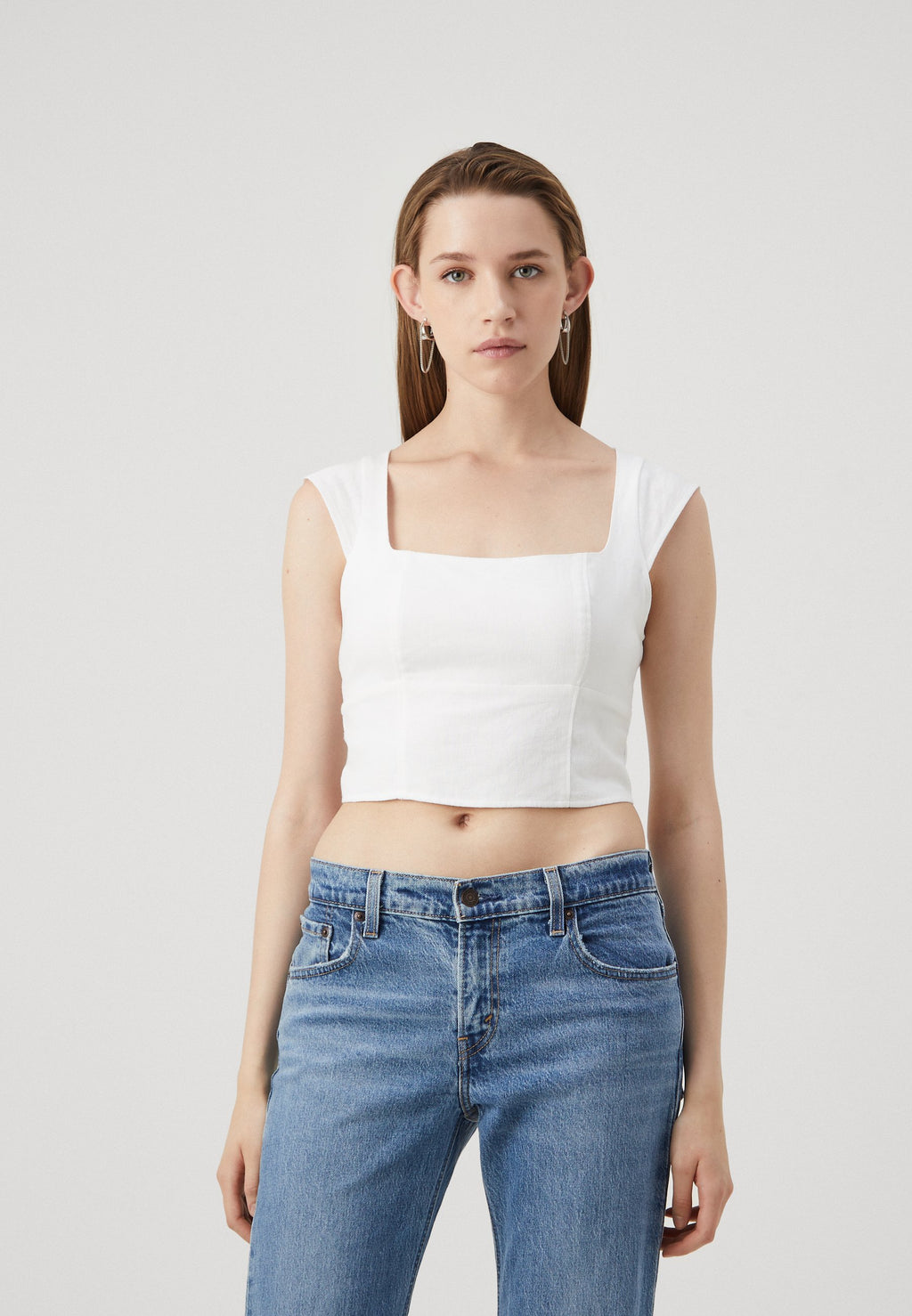 Hollister Co. EMEA SLIM CAP SLEEVE