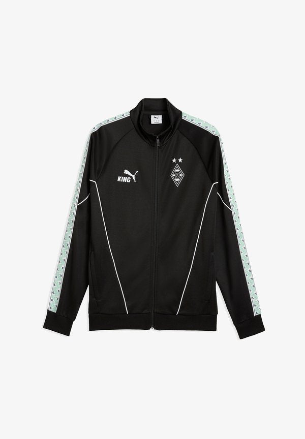 Puma BORRUSIA MÖNCHENGLADBACH KING ANTHEM JACKET - Club wear - schwarz
