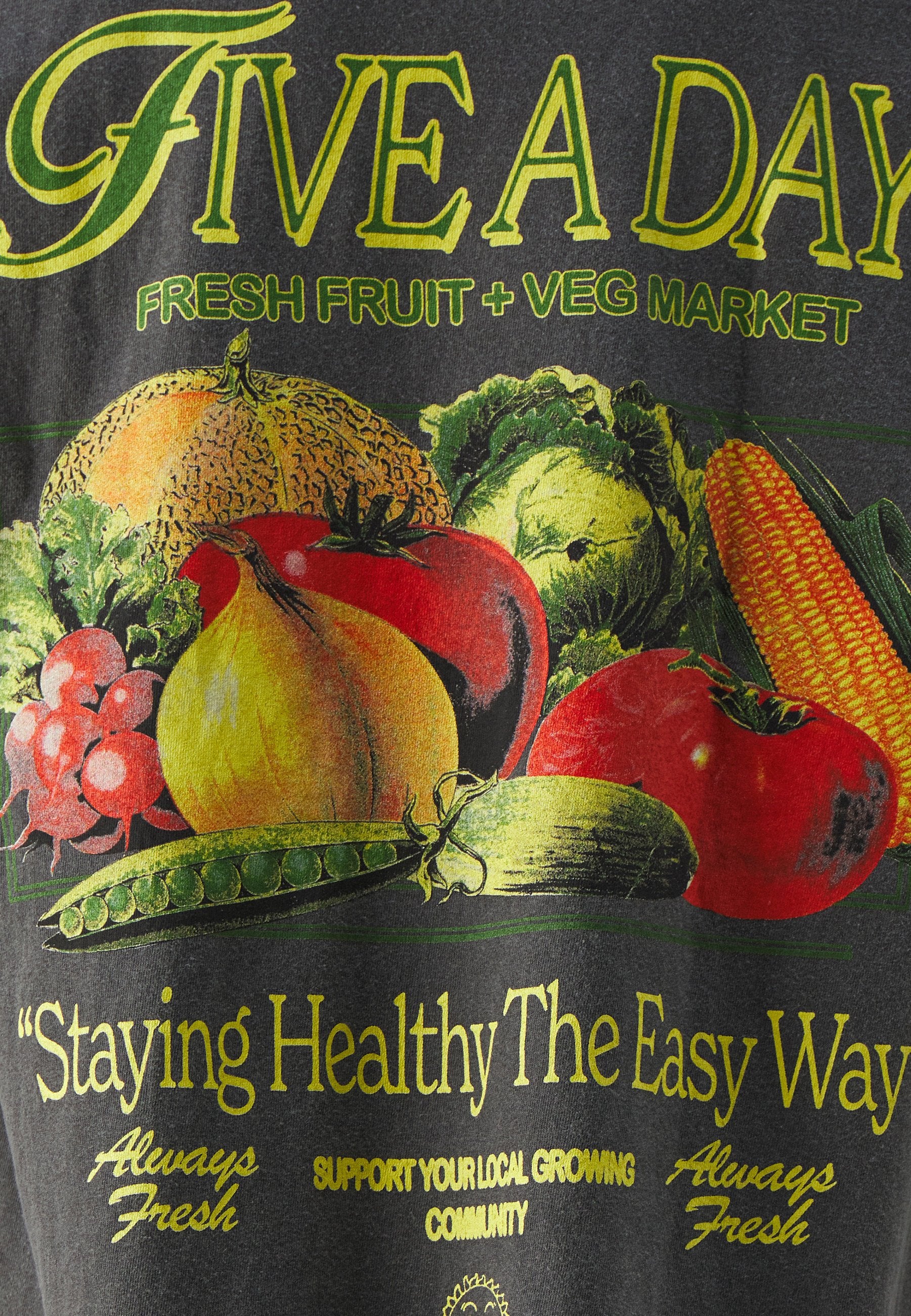 BDG Urban Outfitters FIVE A DAY TEE UNISEX