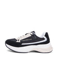 SUEDE CHUNKY LACE-UP TRAINERS Media 1