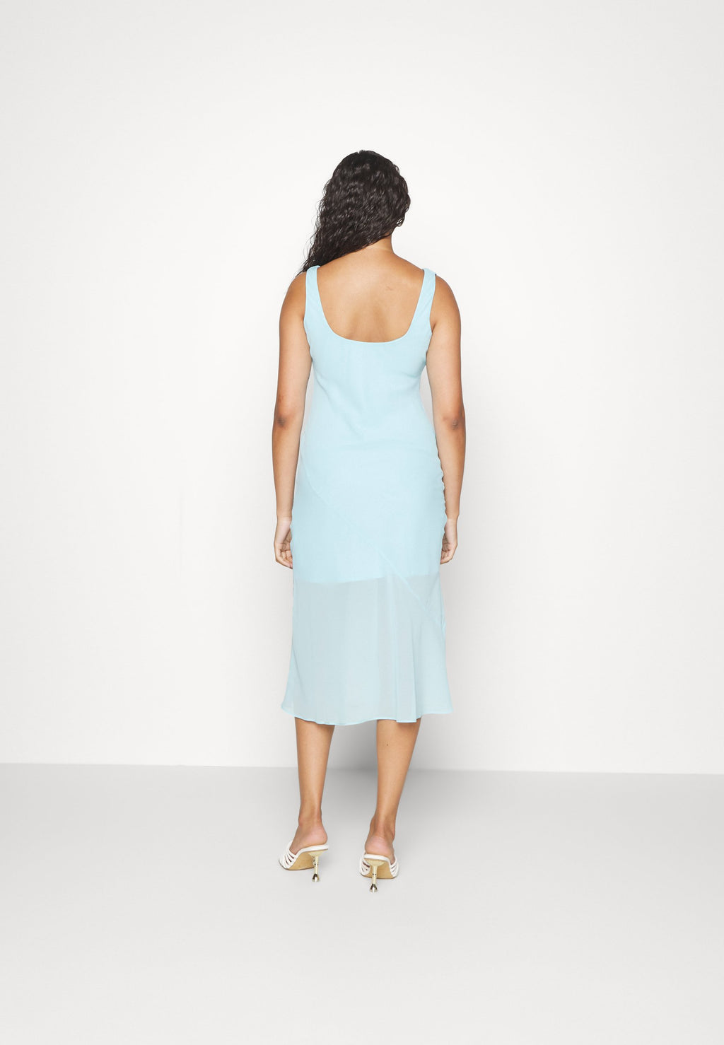 Abercrombie & Fitch COWL NECK MIDI DRESS