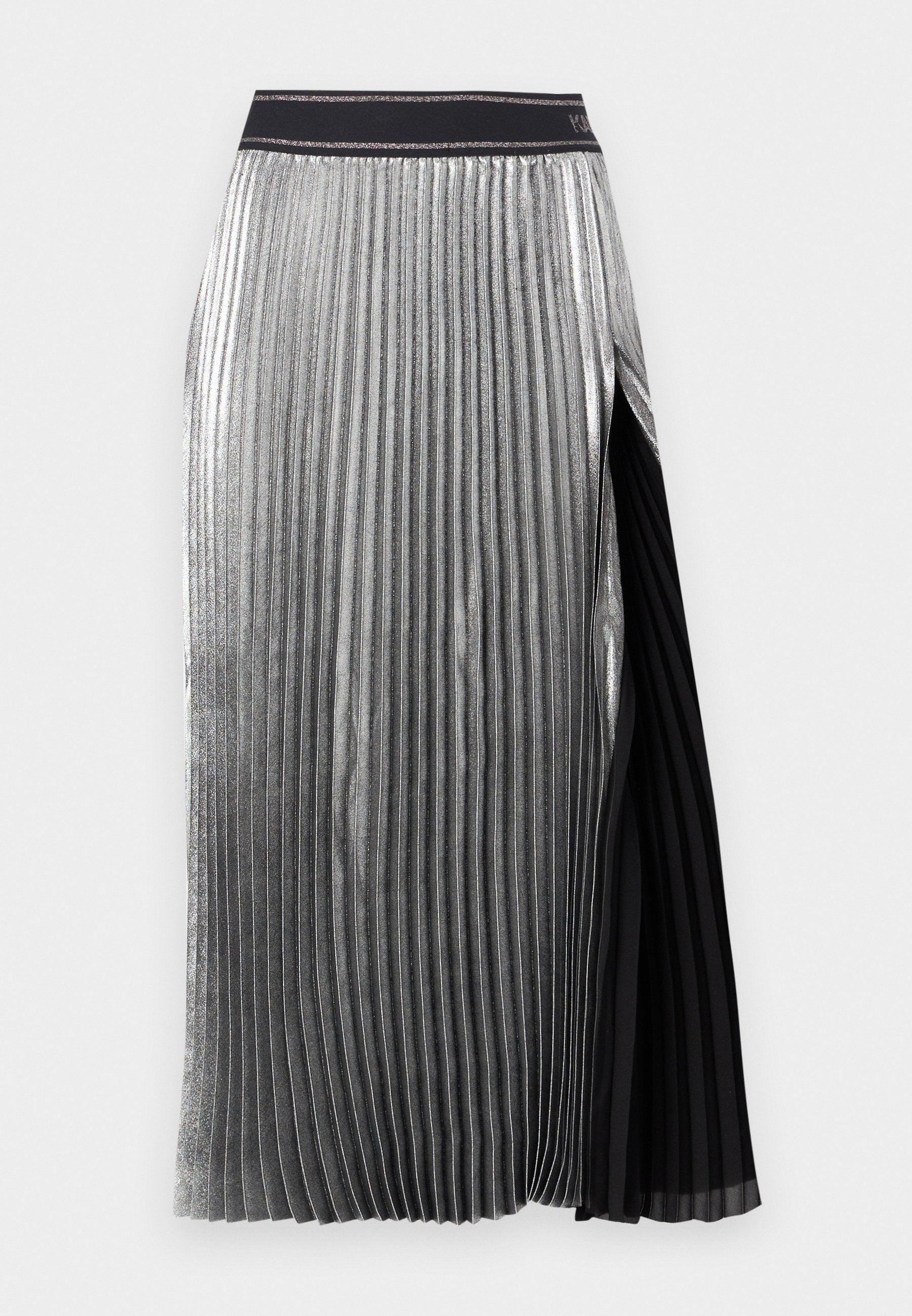 FOIL PLEATED SKIRT Media 1