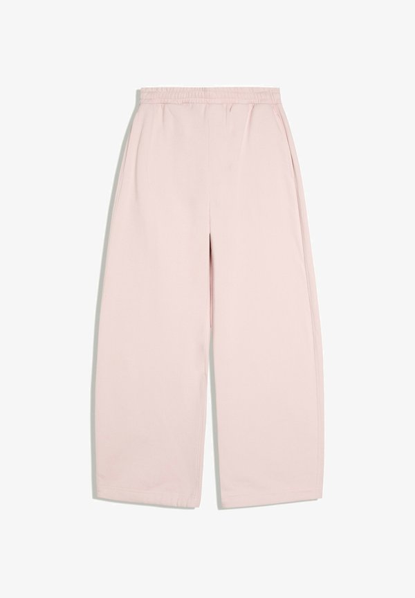 Bershka BALLOON - TRACKSUIT BOTTOMS - Tracksuit bottoms - light pink