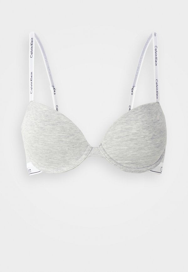 Calvin Klein Underwear LIGHTLY LINED DEMI ICON  - T-shirt bra - grey heather