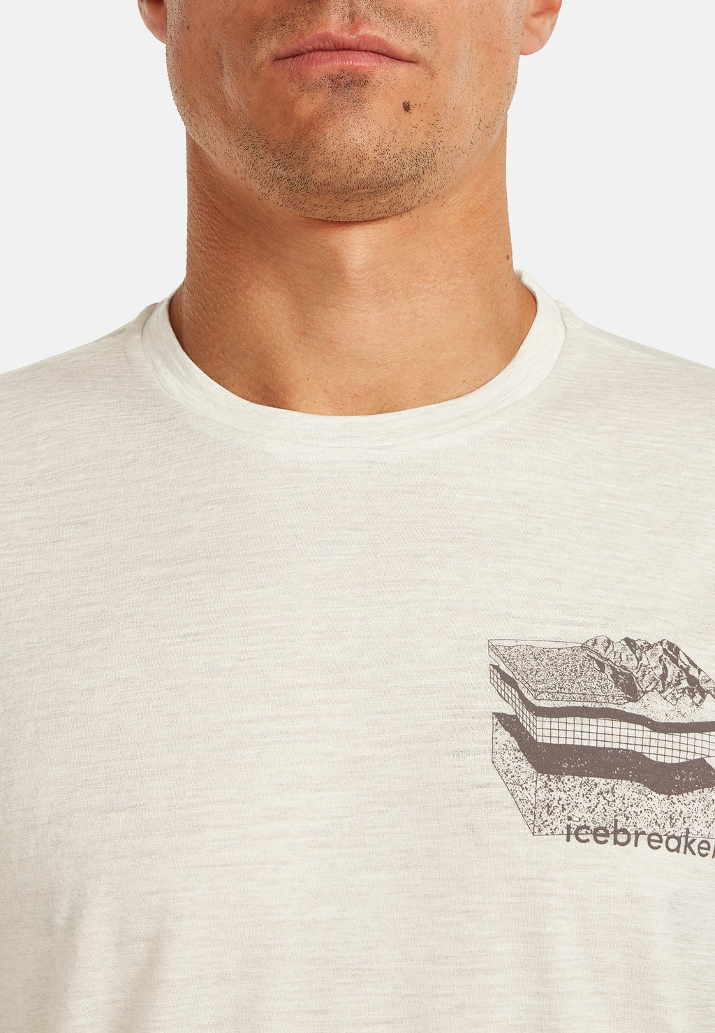 icebreaker M MER 150 TECH LITE SS TEE EVOLVING LAY