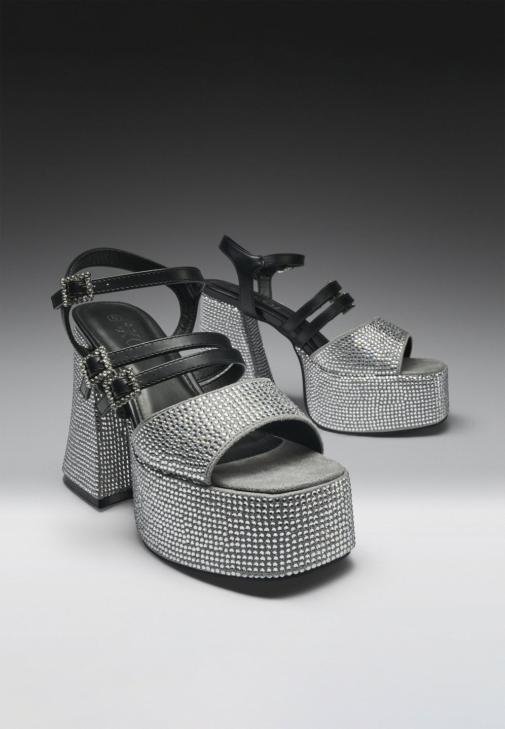 Koi Footwear FELICITY CRYSTAL STRAPPY HEELS