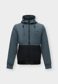 Jack & Jones RUSH  - Light jacket - turbulence detail black/white blocking