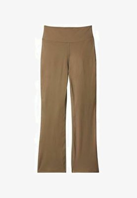 Calvin Klein Performance QUICK-DRY HIGH-RISE FLARED GYM - Leggings - shitake