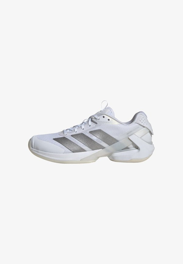 adidas Performance ADIZERO UBERSONIC 5 - Multicourt tennis shoes - cloud white   silver metallic   cloud white
