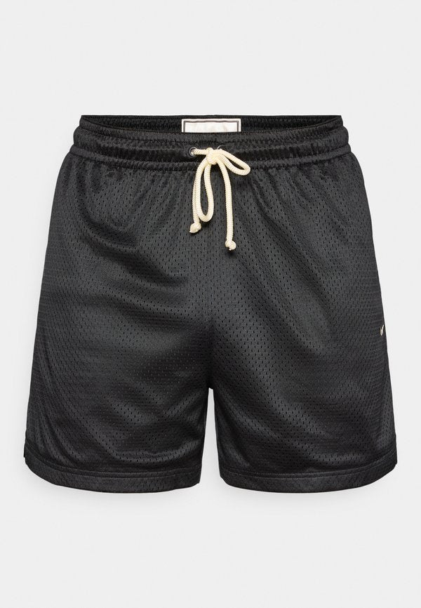Nike Performance M NK DF SI PRAC MESH 5IN SHORT - Sports shorts - black/pale ivory