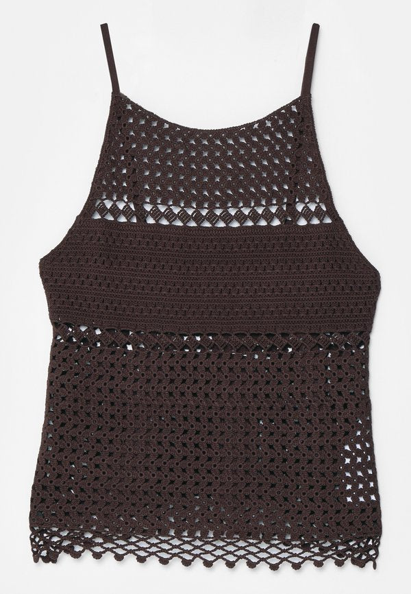 Claudie Pierlot TOP CROCHET