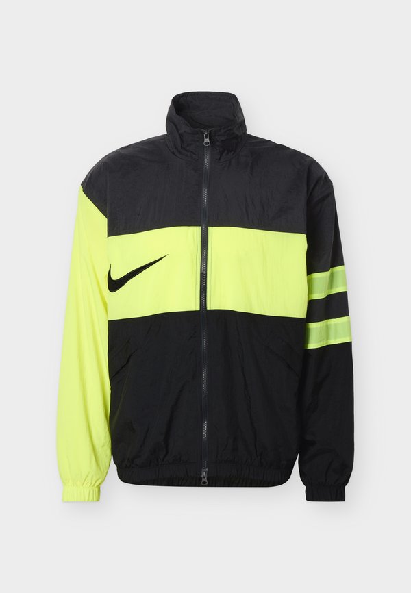 Nike Performance MEN'S SOCCER TRACK JACKET - Training jacket - black/lemon
