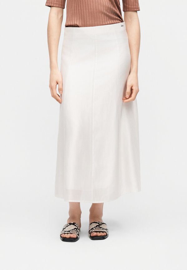 Calvin Klein A-line skirt - white sand