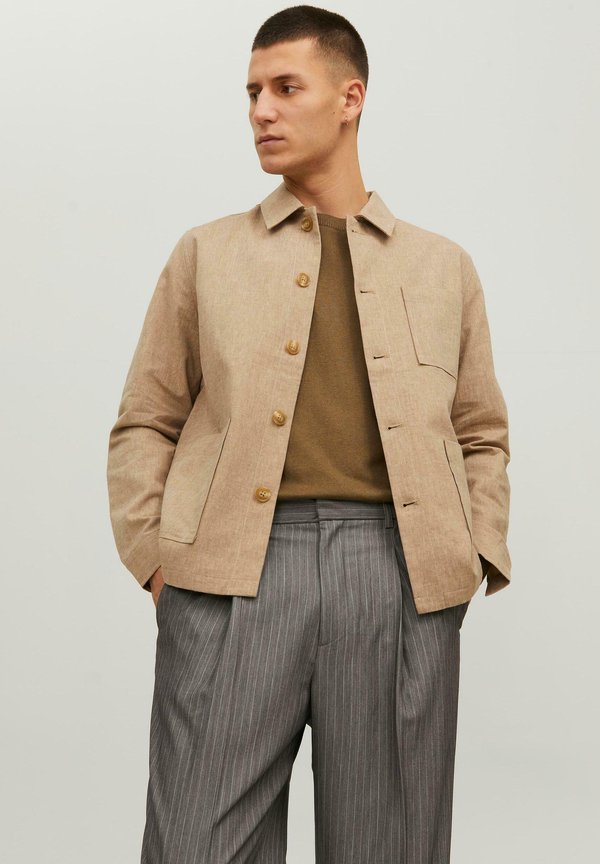 Jack & Jones Hybrid JPRRIVIERA Slim Fit - Summer jacket - beige
