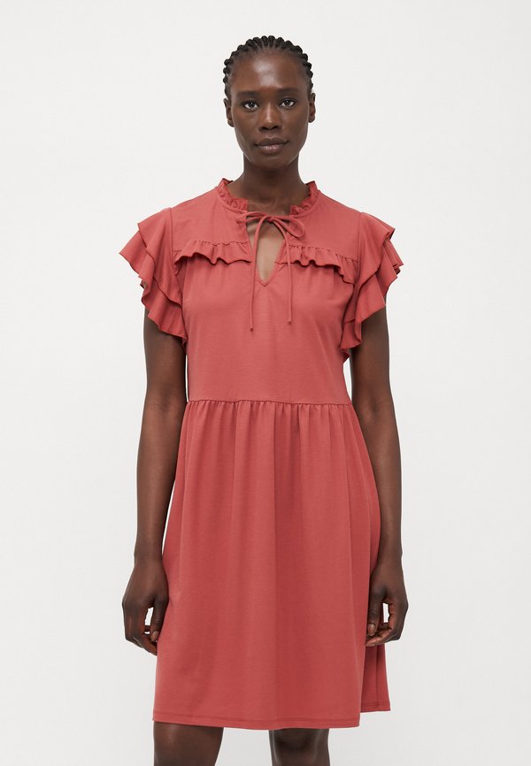 Vero Moda Tall VMANINA SHORT FRILL DRESS