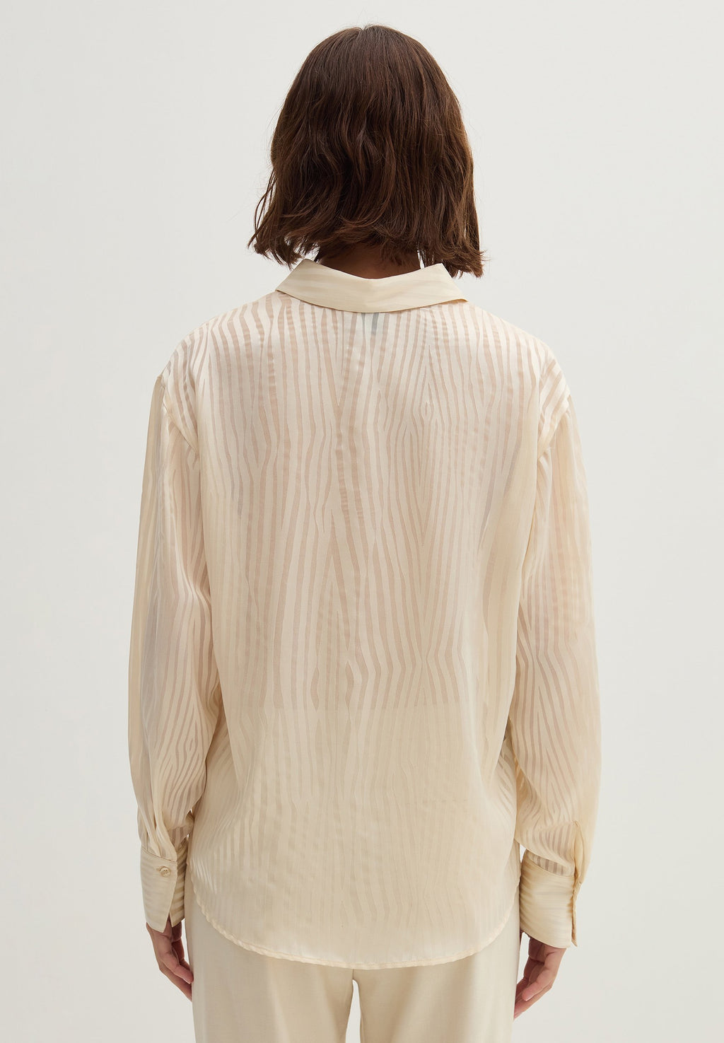 Stefanel WITH DEVORÉ ZEBRA DESIGN