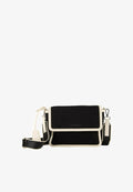 TOM TAILOR SUZI FLAP BAG M NO ZIP - Cross body bag - schwarz black