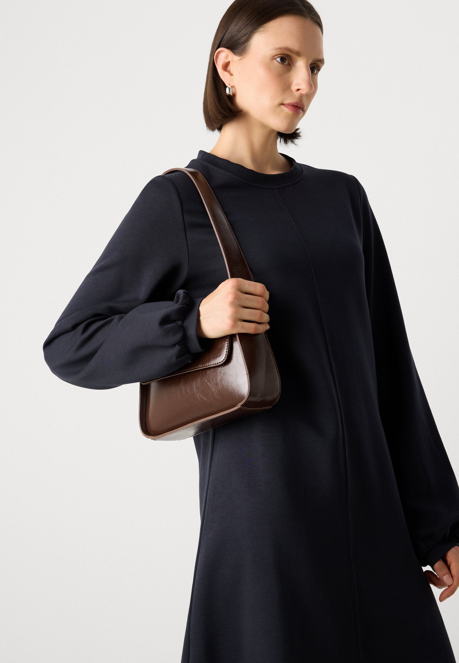 Marc O'Polo DRESS LONG SLEEVE ROUND NECK