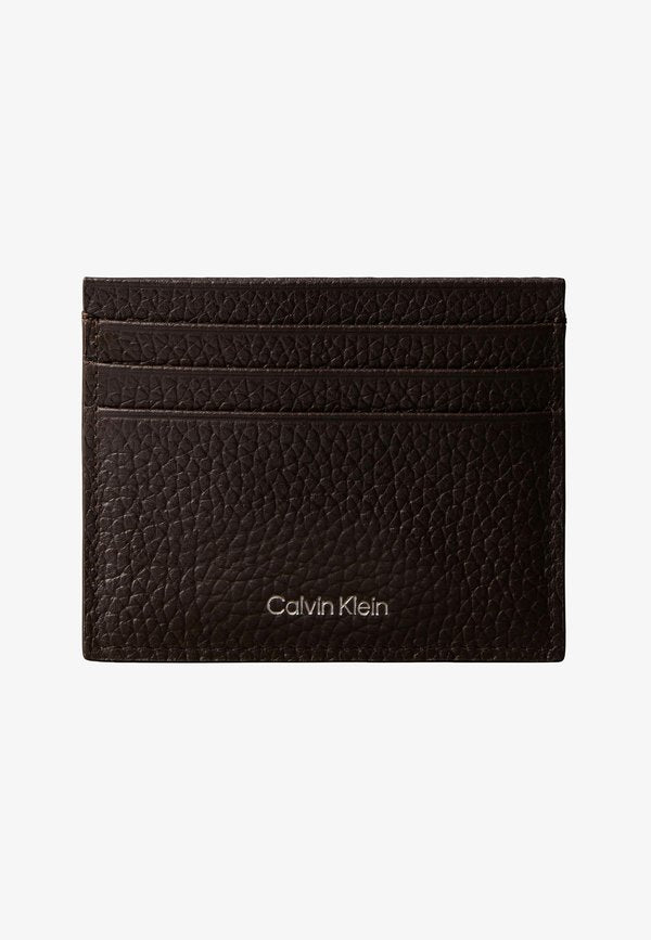 Calvin Klein FOIL EMBOSS - Wallet - dark brown