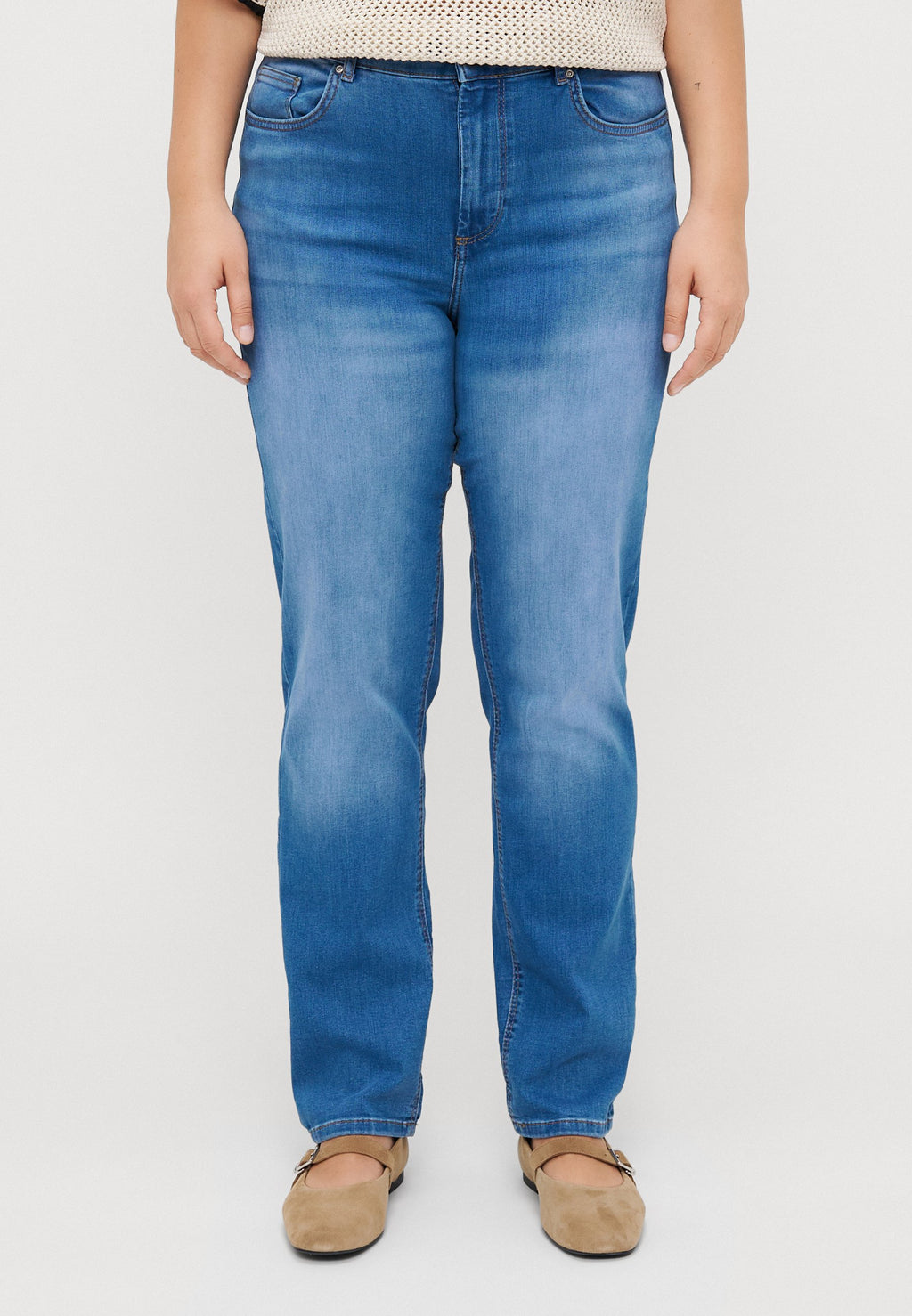 ONLY Carmakoma Straight fit CARWILLY High waist